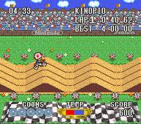 Excitebike Bunbun Mario Battle Stadium