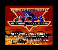 Jeu Steel Talons – Sega Mega Drive – Action Shoot – Bon État – 7 Ans+