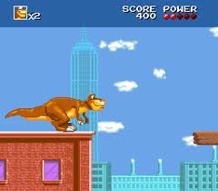 super nintendo dinosaur game