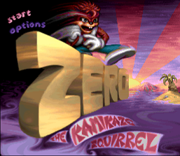 Zero the Kamikaze Squirrel