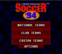 Championship Soccer 94